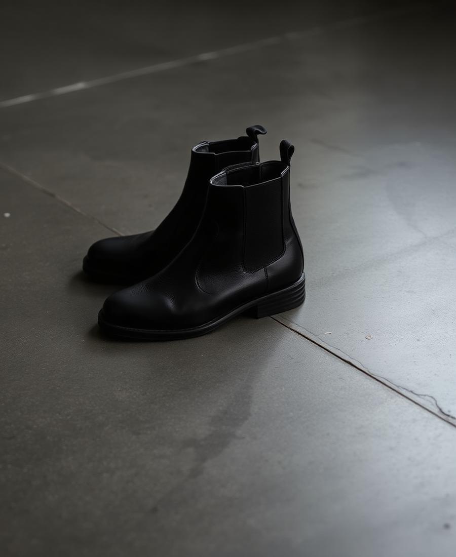 Monteux Leather Boot — front