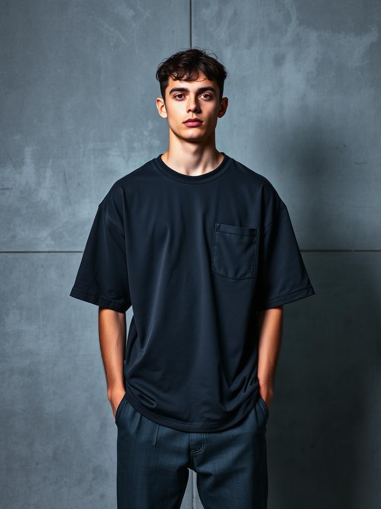 Ash Pocket Tee — front